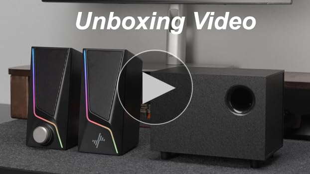 Amazon.com: Nylavee Computer Speakers with Subwoofer, 2.1 Hi